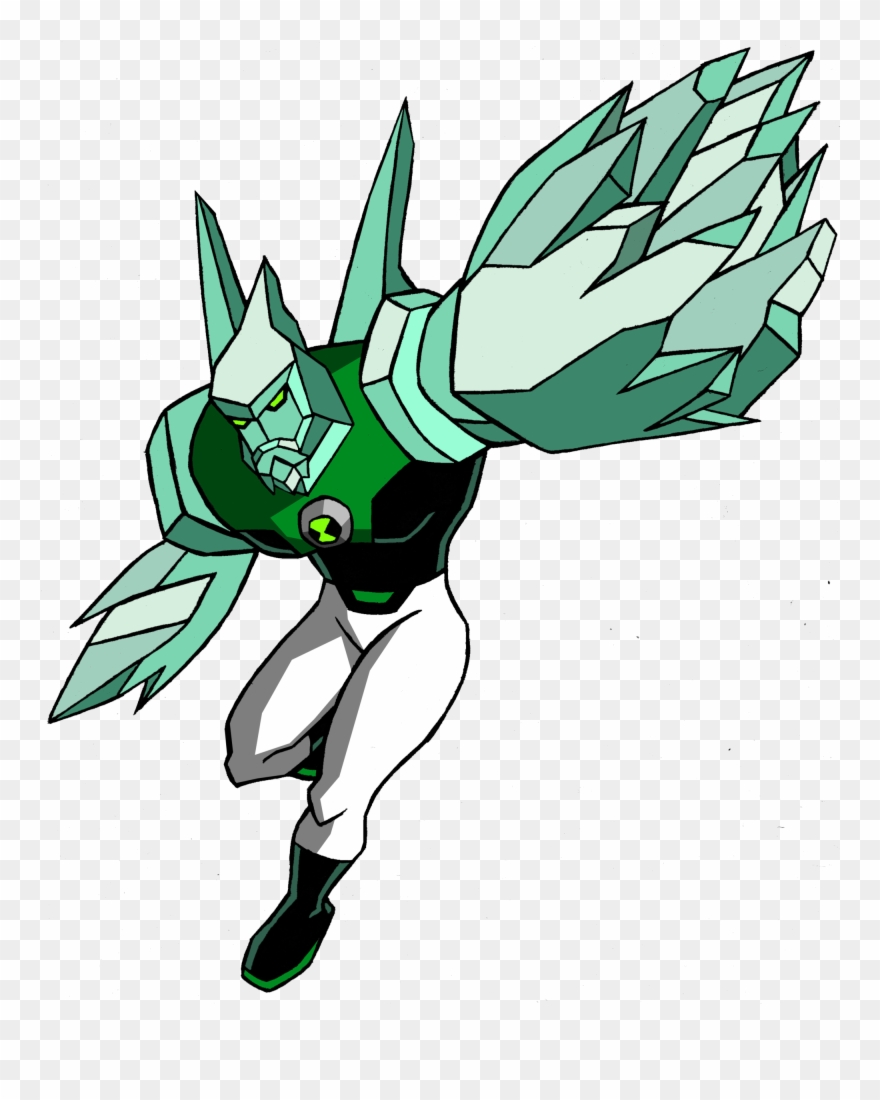 Ben 10 5yl Diamondhead Clipart
