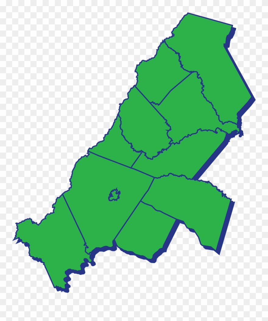 About Region - Map Clipart