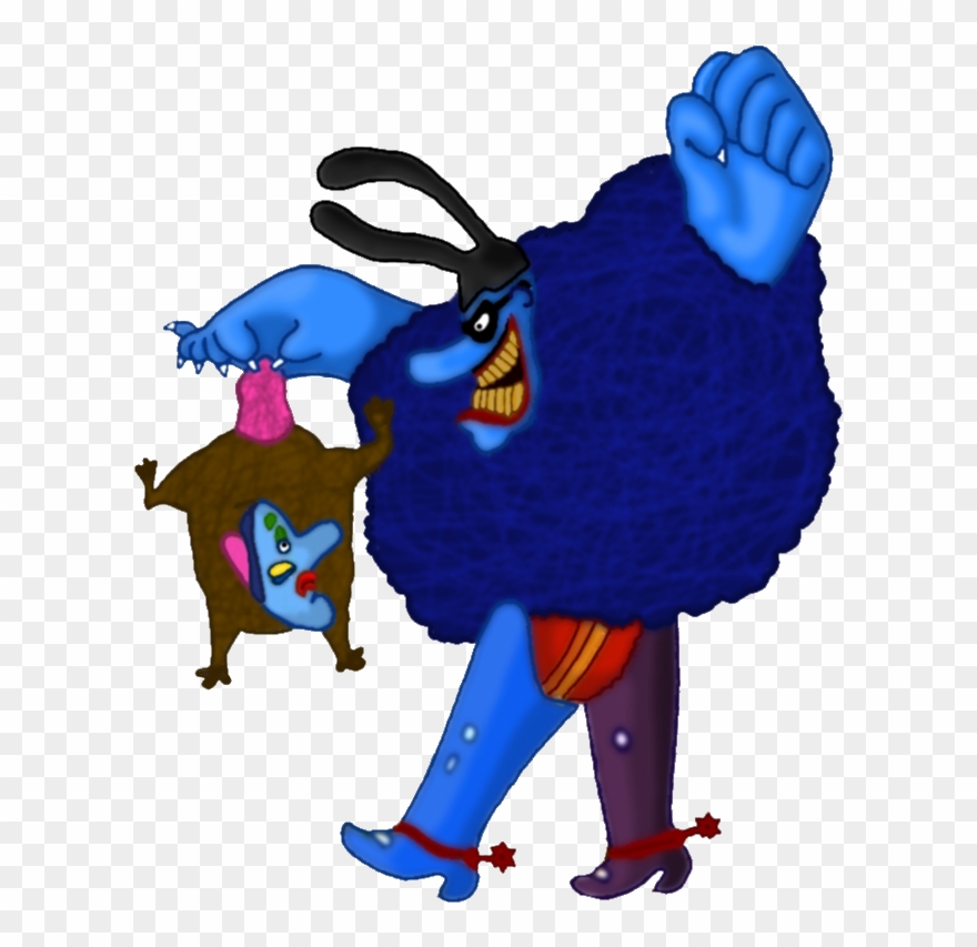 Ssrêñ† Lå Ssêê 🔮 - Big Blue Meanie Clipart