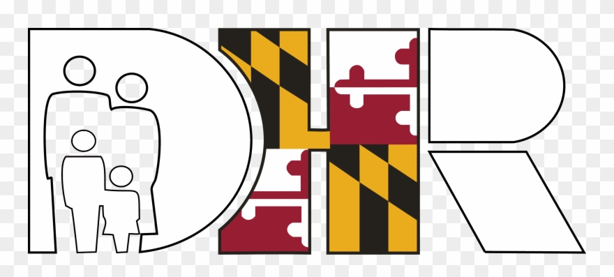 Dhr Logo New Color W - Maryland Colonial Flag Clipart
