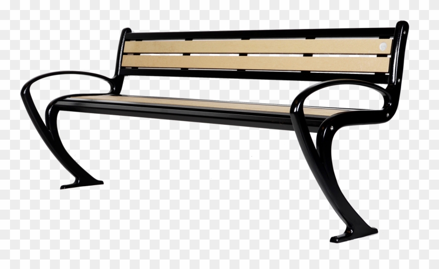Walnut - Transparent Bench Park Clipart
