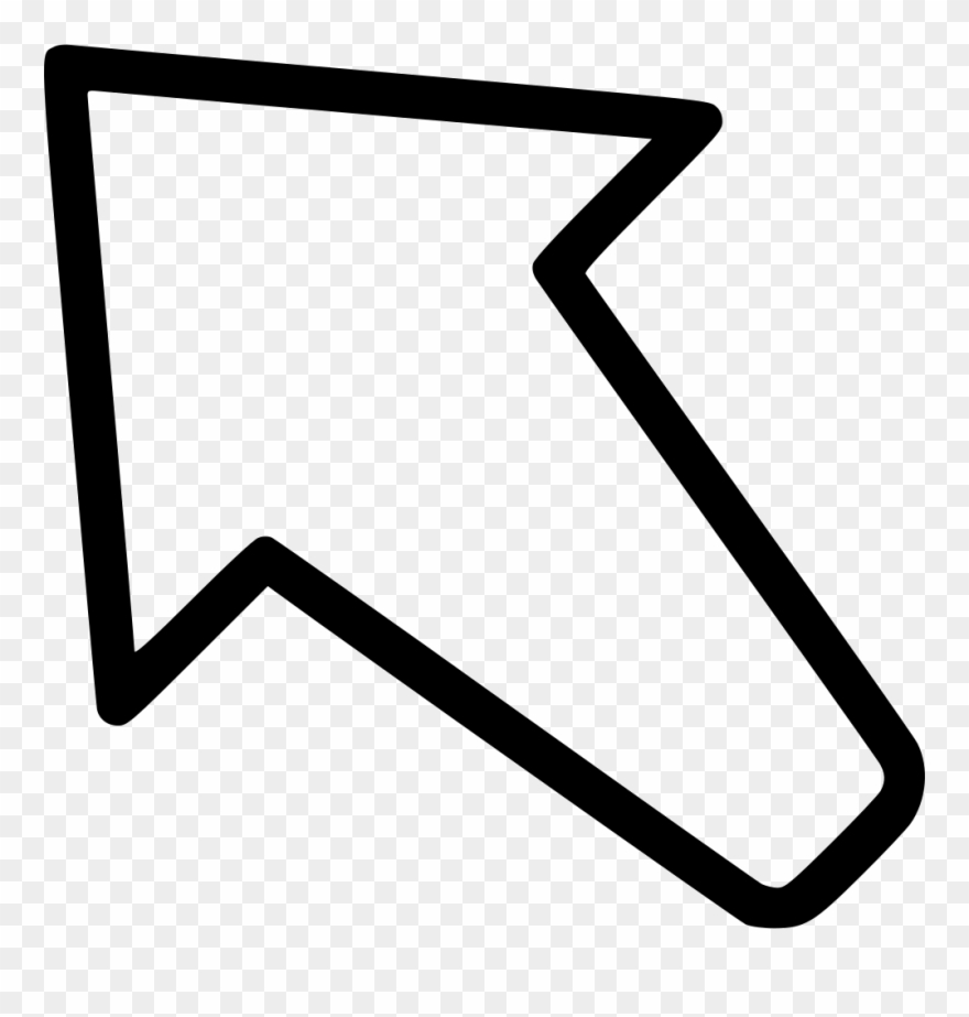 Pointing Up Left Comments Clipart