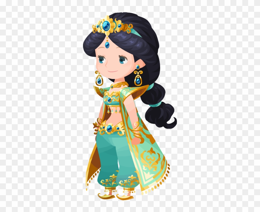 ジャスミンコス - Doll Clipart