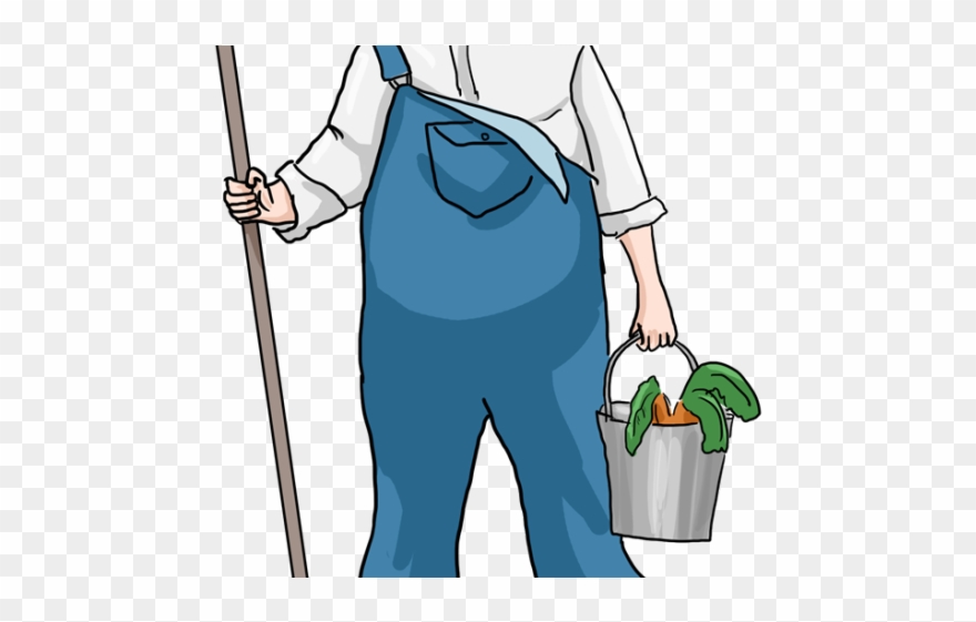 Industrial Worker Clipart Farm Worker - Farmer Clipart Png Transparent Png