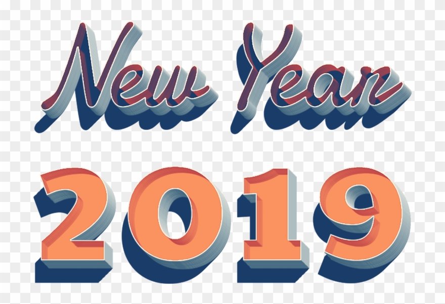 Free Png Download New Year 2019 Png Png Images Background - New Year 2019 Png Background Clipart