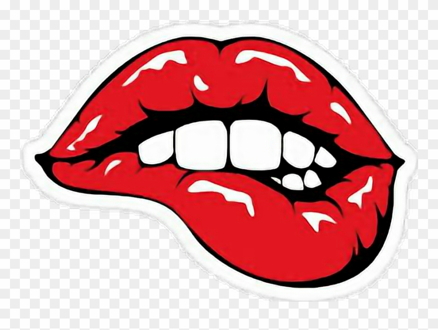 Lip Bite Clip Art , Png Download Transparent Png