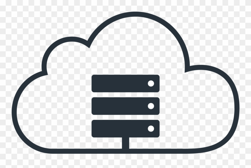 Cloud Servers Clipart
