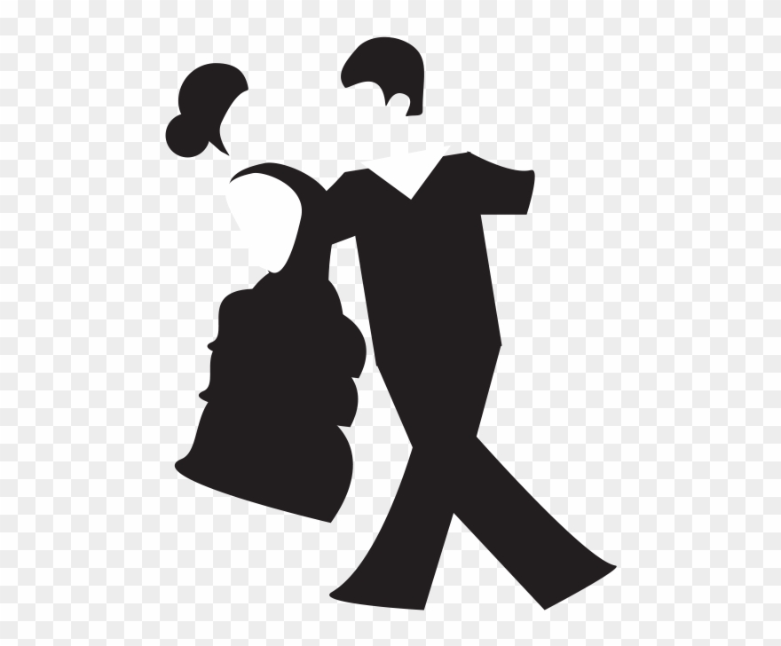 Dance Icons 10" X 3" - Silhouette Clipart