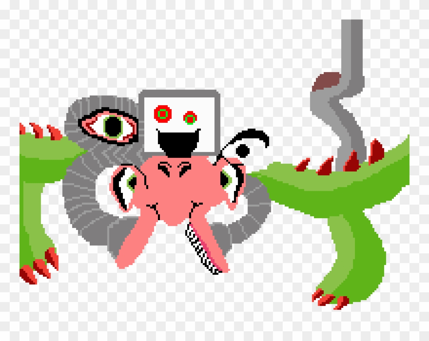 Omega Flowey - Cartoon Clipart