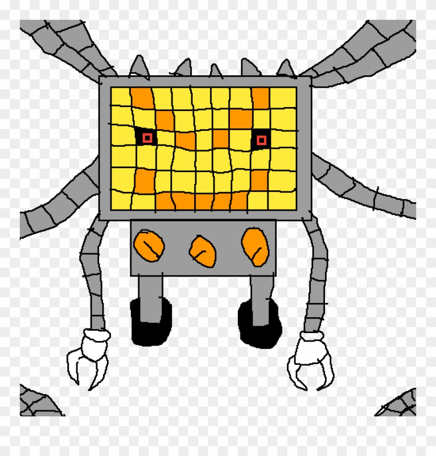 Omega Mettaton - Cartoon Clipart