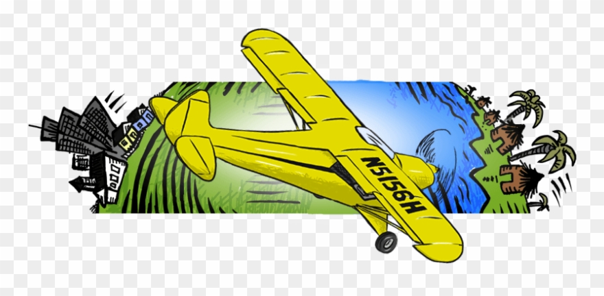 The Snader Flyby - Airplane Clipart