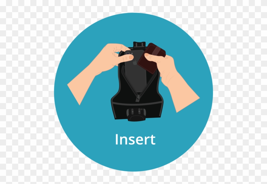 New 2019 Flexsafe® Portable Travel Safe - Illustration Clipart