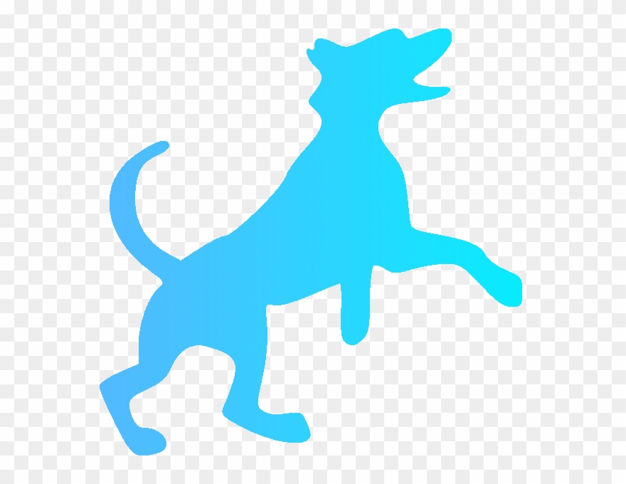 Jumping Up & Hyperactivity - Dog People See Cats Clipart
