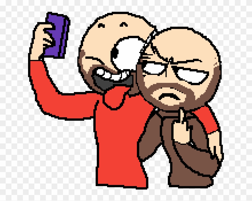F Off - Selfie Drawing Base Clipart