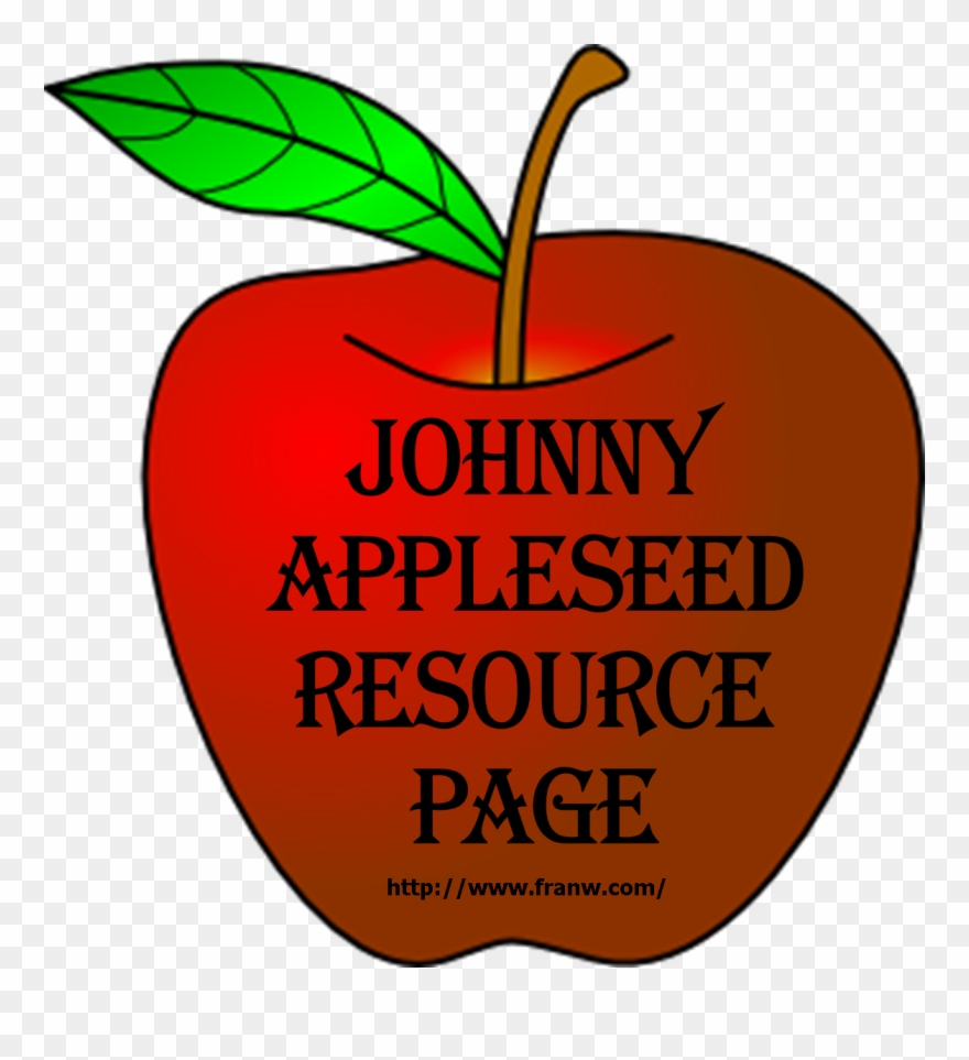 The Story Of Johnny Appleseed Use The Arrows To Scroll - Apple Clip Art - Png Download