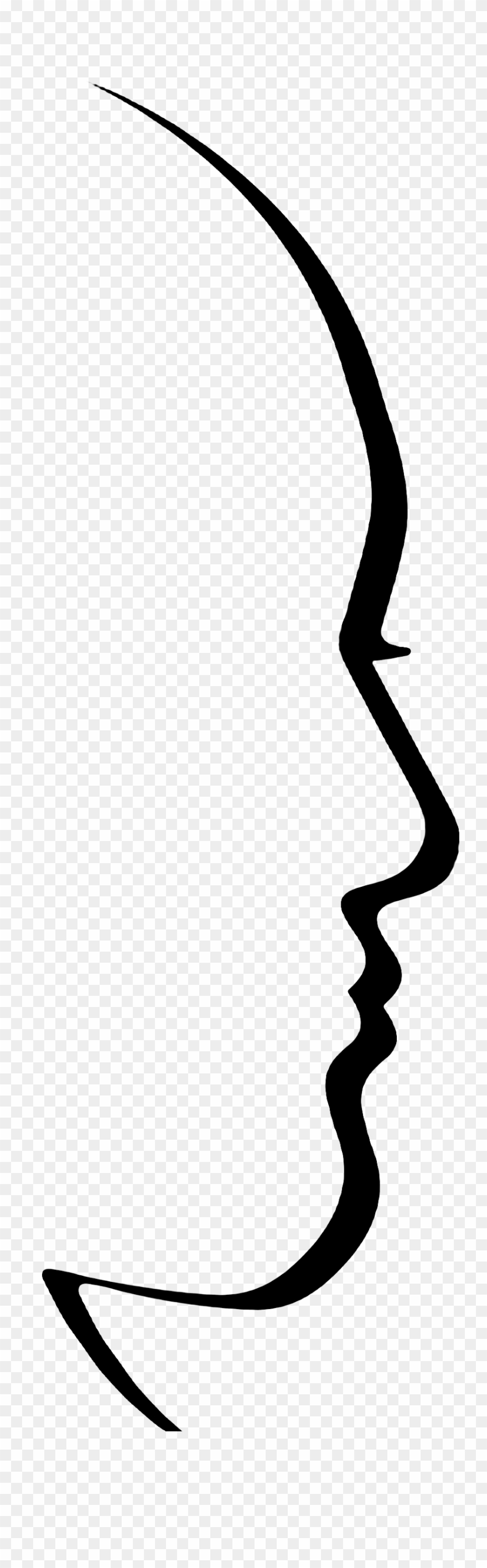 Head Shape Outline Clipart