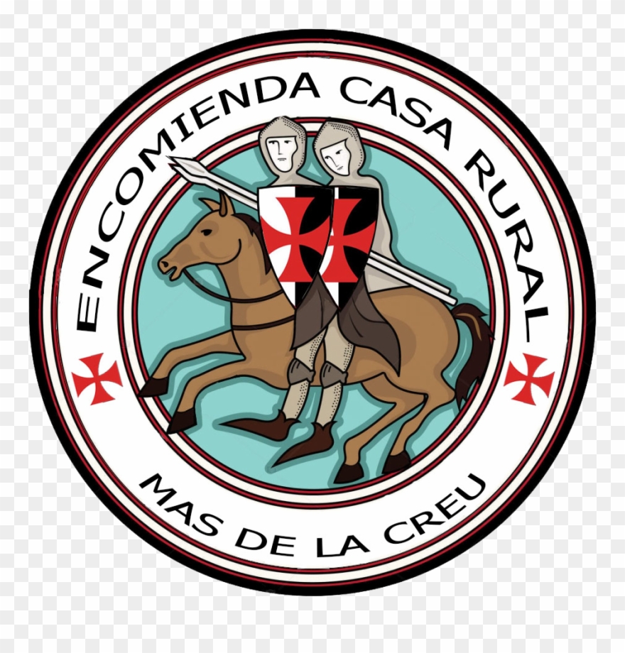 Casa Trans - Templar Two Knights Symbol Clipart