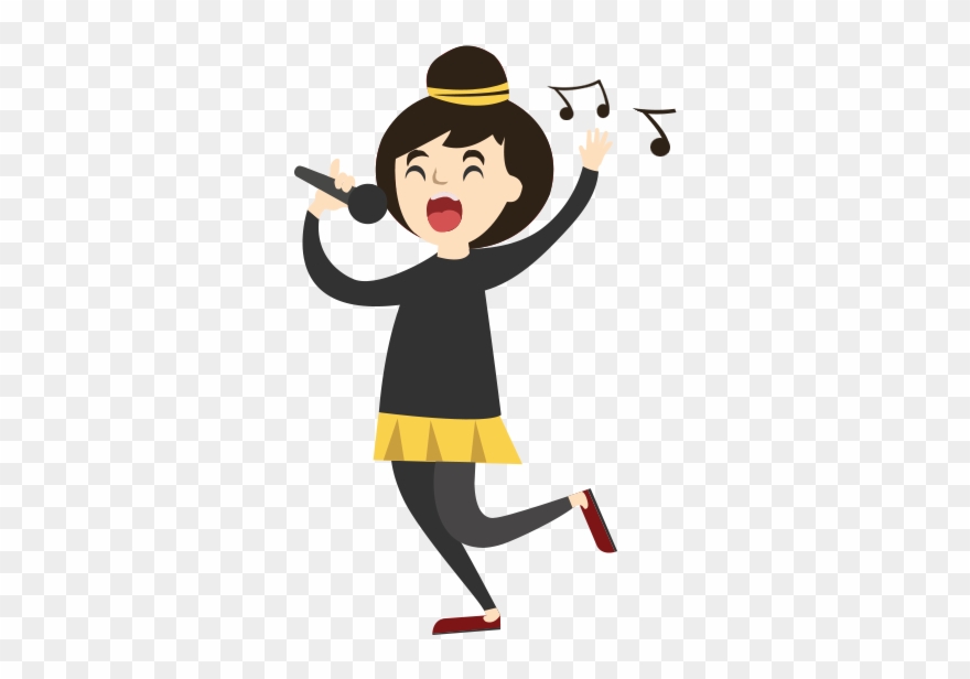 A Cappella Singing - Verbo Cantar Clipart