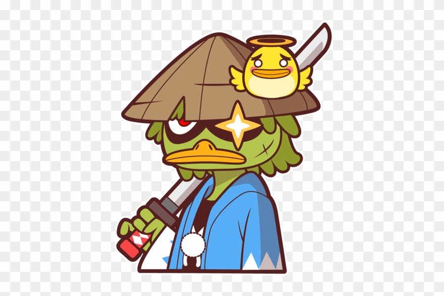 Urban Samurai Sticker Pack On Behance - Cartoon Clipart