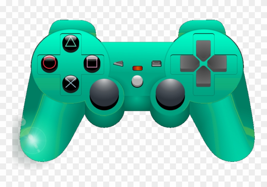 Clipart Of Game, Xbox And Controller - Transparent Video Games Clipart - Png Download
