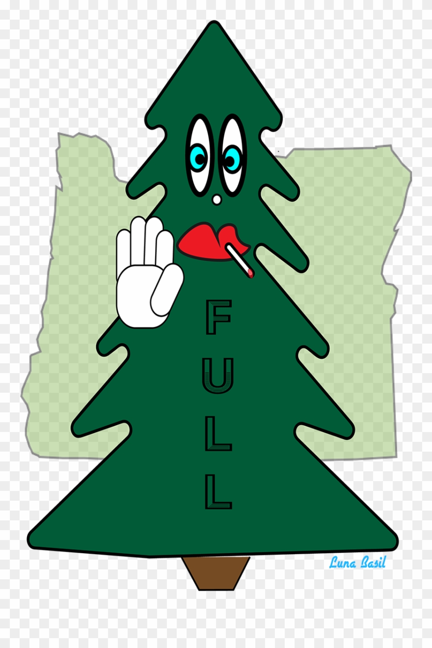 Fir Tree) And Using Cannabis In The Image (the Vape - Cartoon Clipart