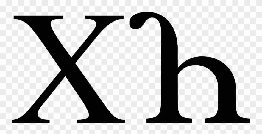 Vector Black And White File Latin Capital Digraph X - Theta Chi Flag Clipart