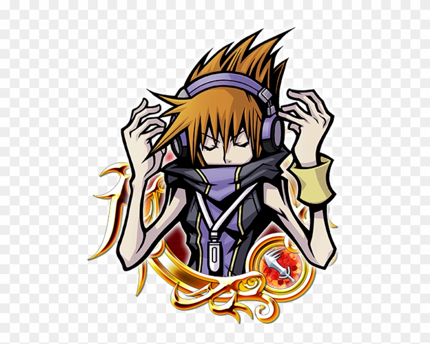 The World Ends With You Art - World Ends With You Medal Clipart