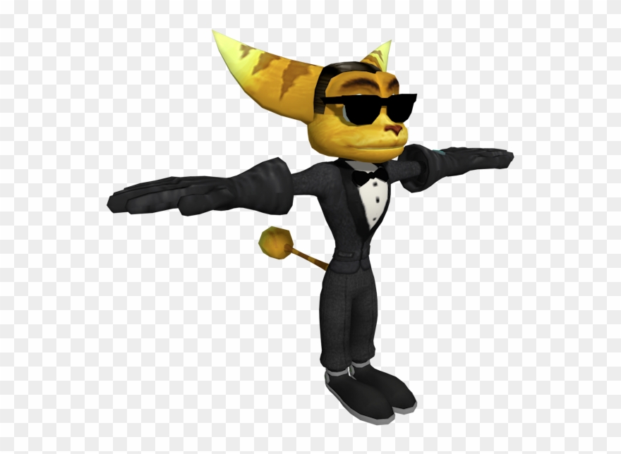 Download Zip Archive - Ratchet And Clank Tuxedo Clipart