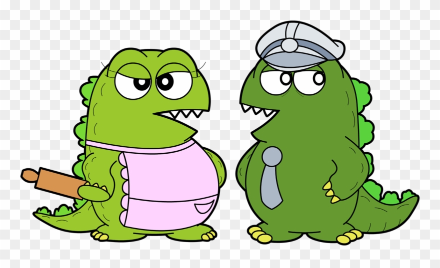 I Decided To Draw Godzilla's Parents From That One - Godzilla's Parents Clipart