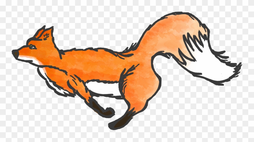 Cunning Fox Logo - Illustration Clipart