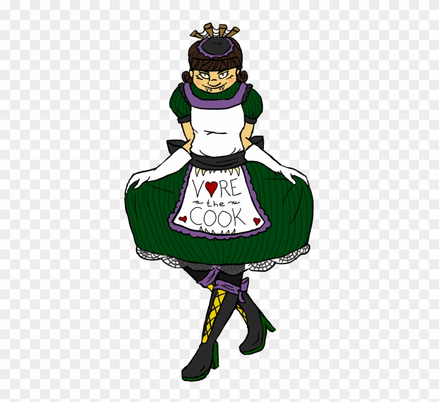 Cunning Curtsy - Cartoon Clipart