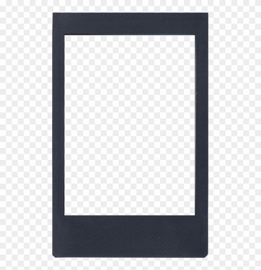 Polaroid Sticker - Wood Clipart