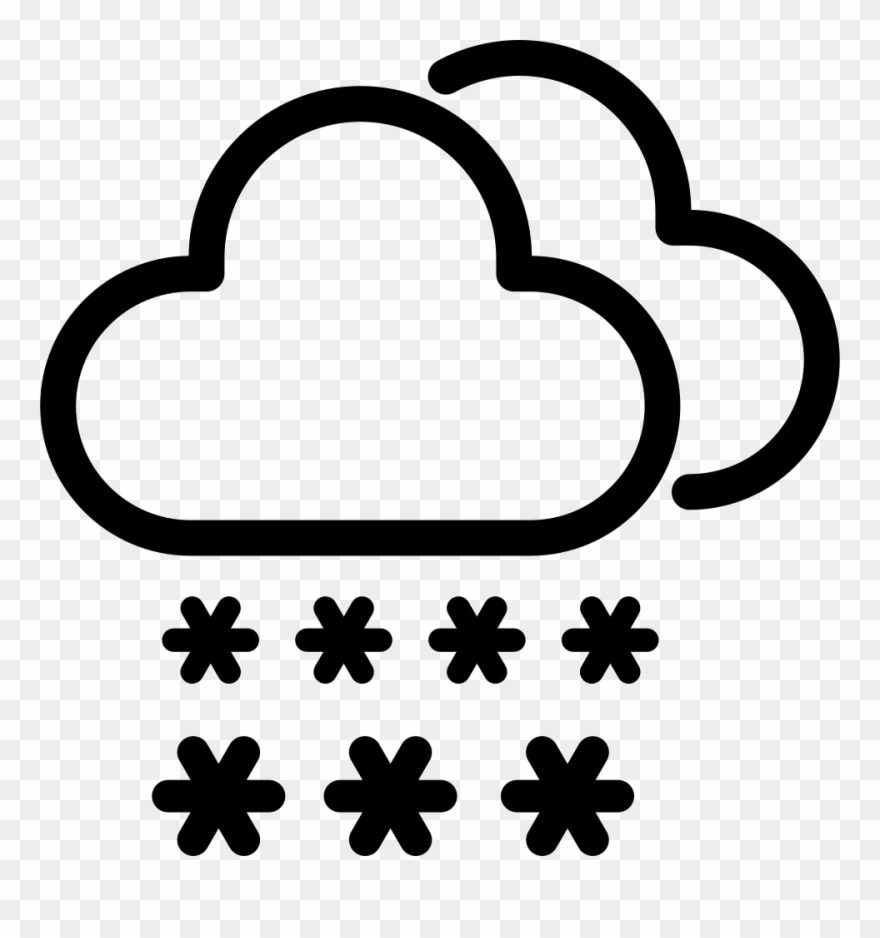 Snow Storm Comments - Heavy Rain Icon Clipart