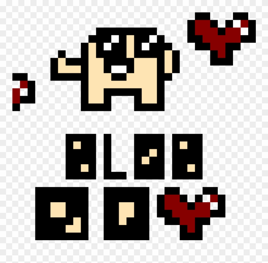 Blob Boy Sprite [character Drawing] Clipart