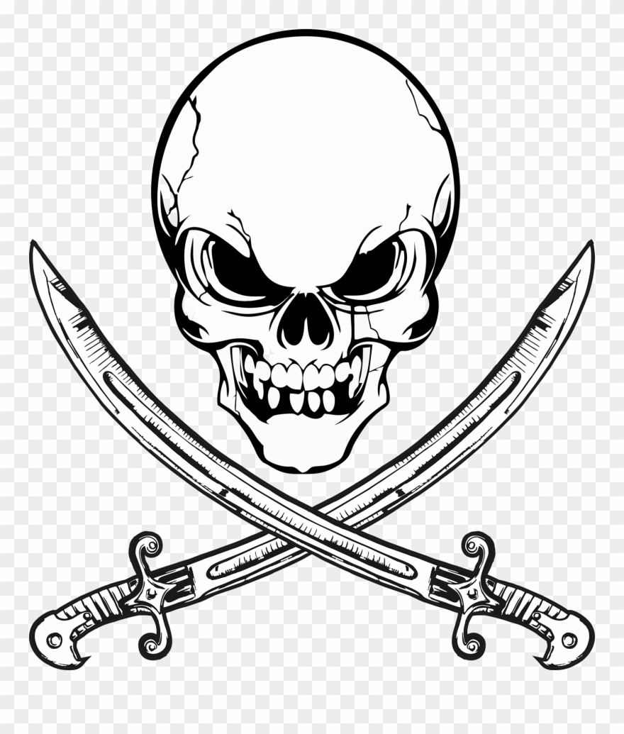 Clip Art Skull - Png Download
