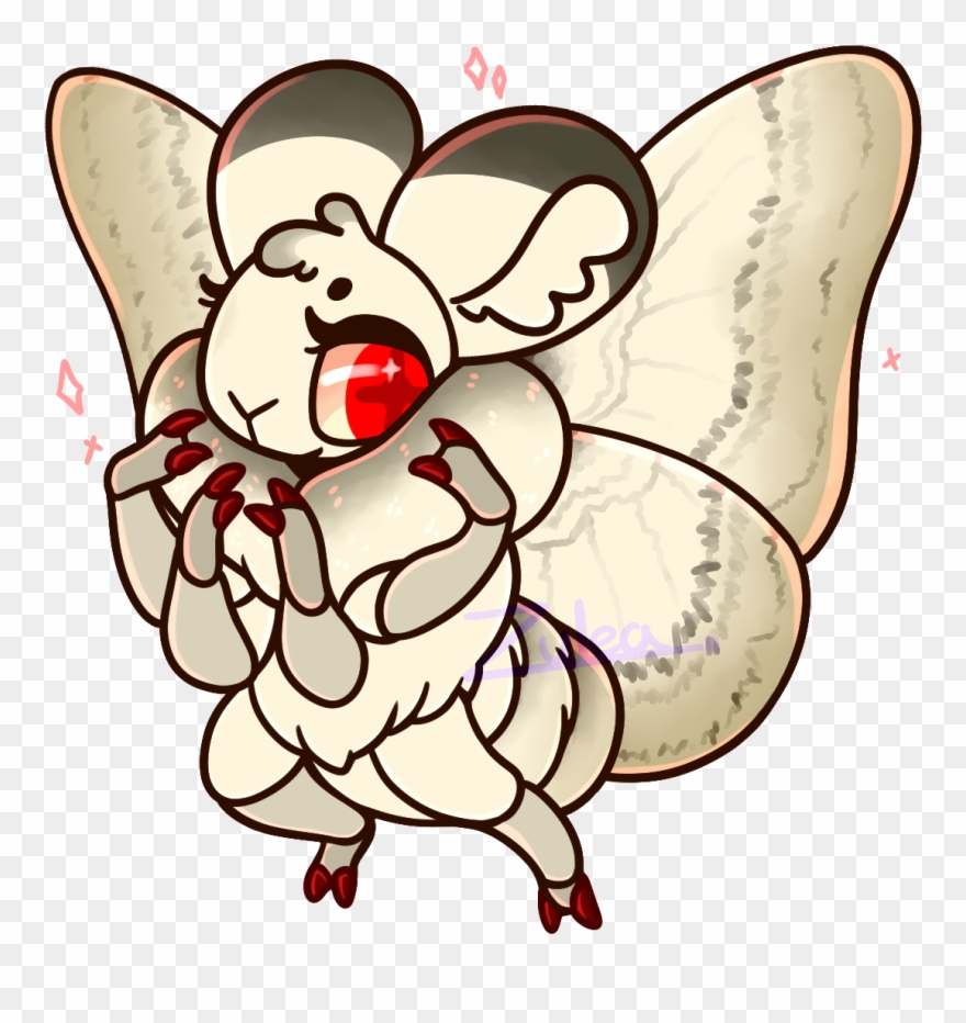 Silkworm Mouse Moth 400fd-2 Mysterious Bags Of Mystery - Cartoon Clipart