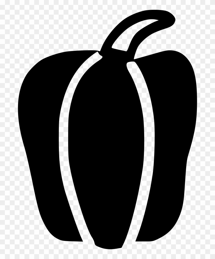 Vegetables Kitchen Capsicum Bell Pepper Paprika Comments - Illustration Clipart