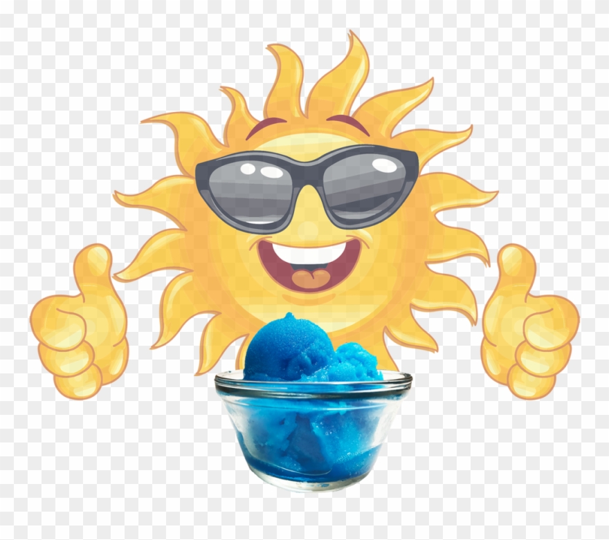 "burney Be Blessed" Blueberry - Smiling Sun Emoji Clipart