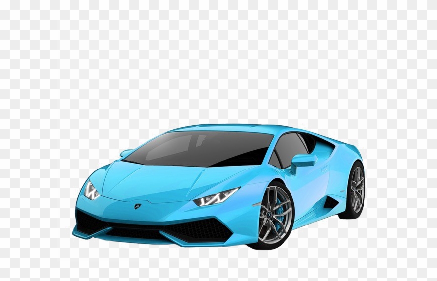 Blue Lamborghini Png Image Background - Lamborghini Huracan Purple And Pink Clipart