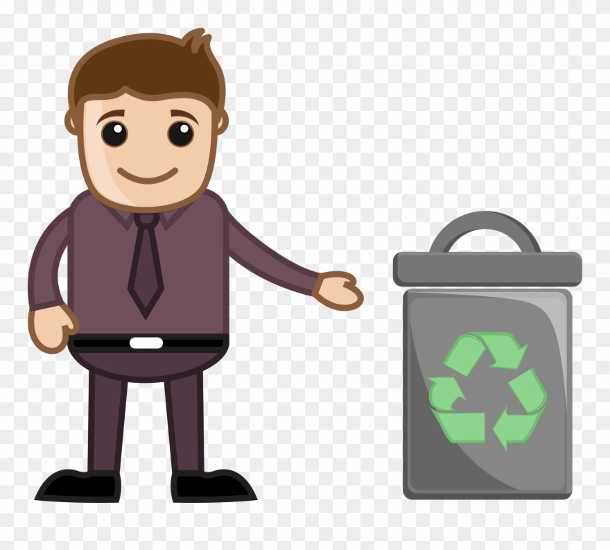 Tirupati Is Now A Dust-bin Free City - Man Holding Phone Clipart - Png Download