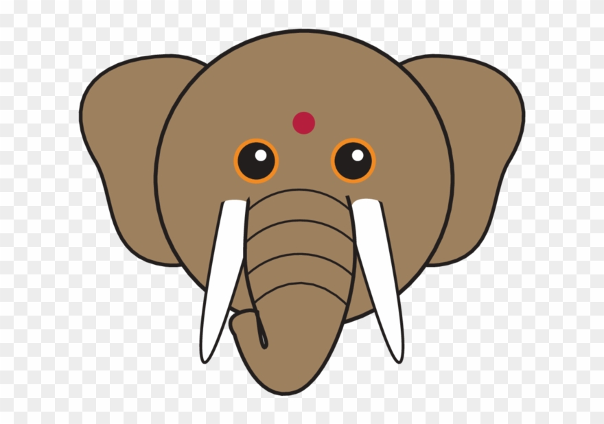 Animaru Asian Elephant - Indian Elephant Clipart