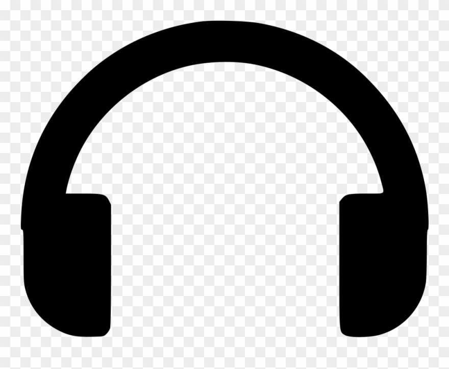 Head Speakers Device Music Comments - Headphones Icon Svg Clipart