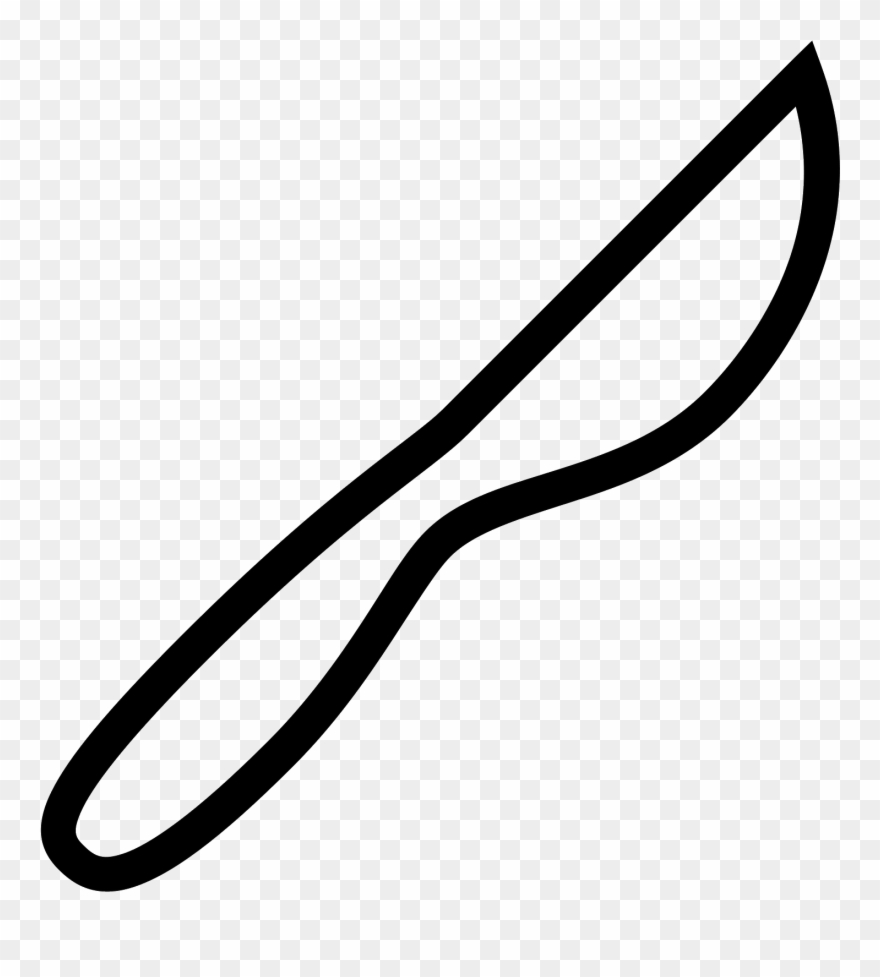 Knife Filled Icon - Free Vector Knife Icon Clipart