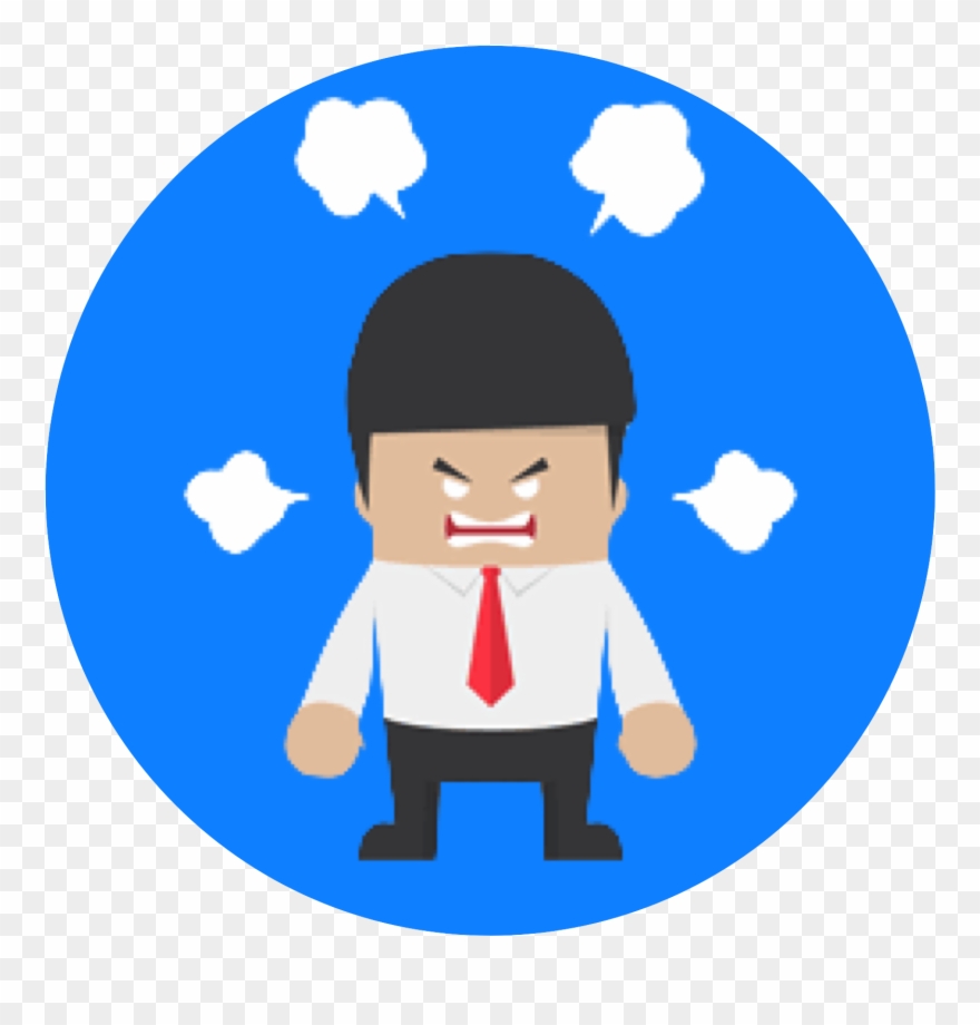 Are You Irritable - Cartoon Clipart