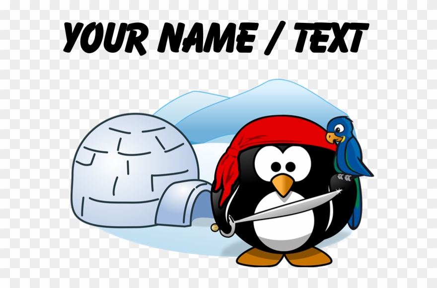 Favorite - Cartoon Penguin Clipart