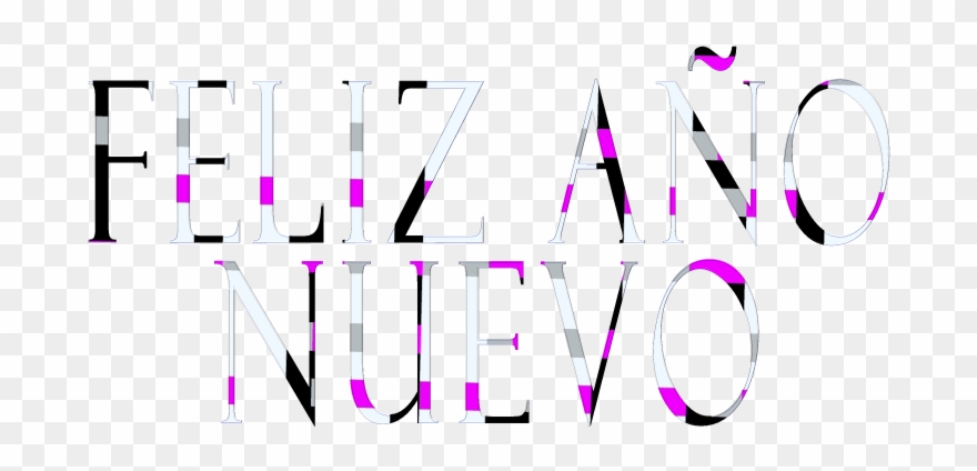 Letras De Feliz Año Nuevo Clipart