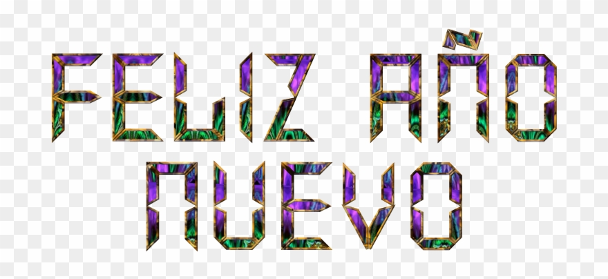 Letras De Feliz Año Nuevo Clipart