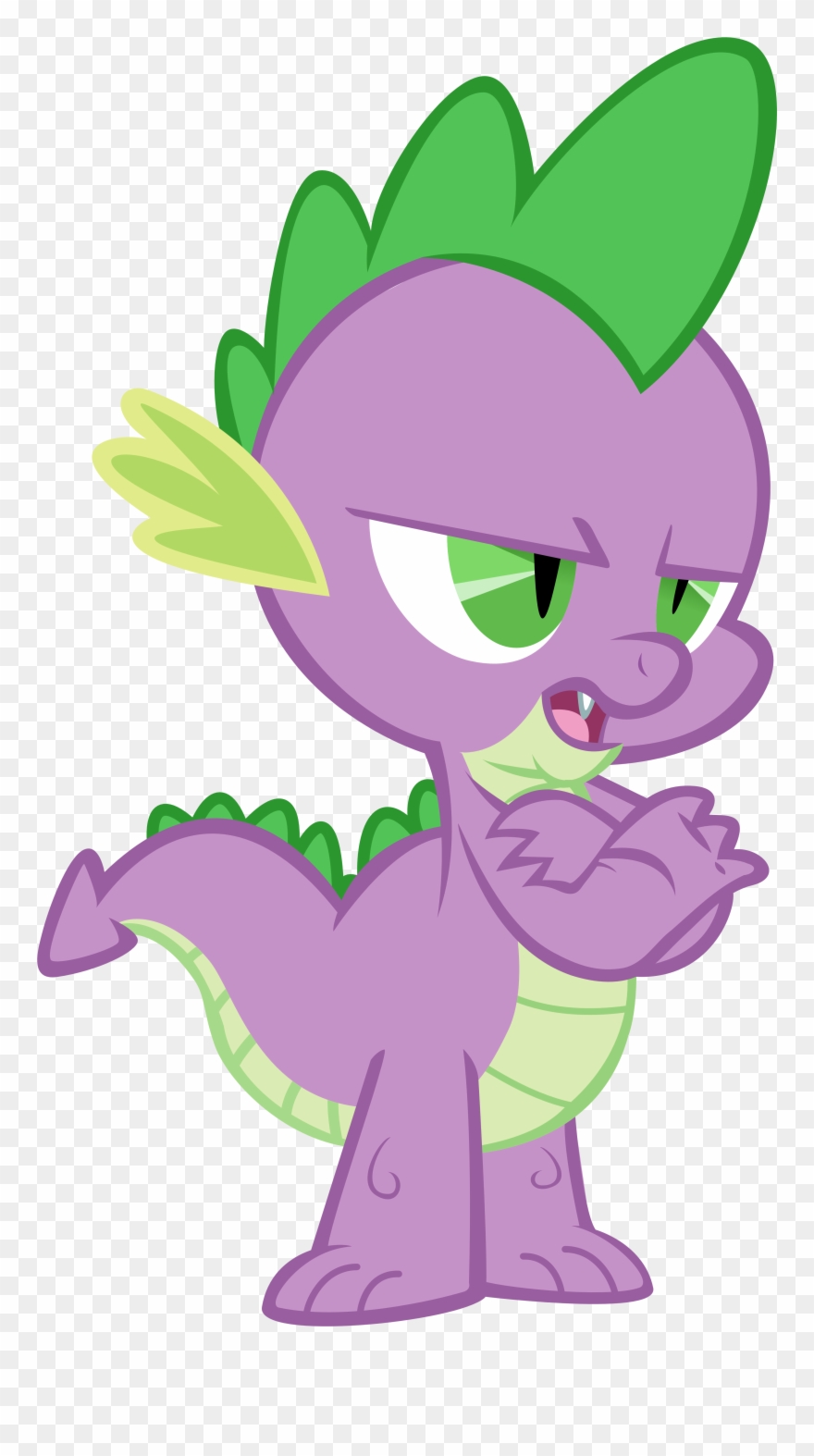 3462 X 6000 5 - Spike The Dragon Angry Clipart