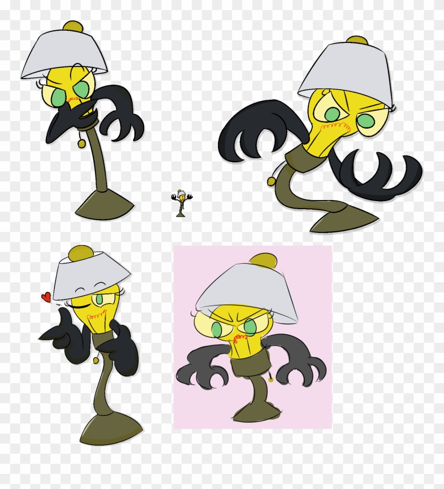 Fright Bulbs - Cartoon Clipart