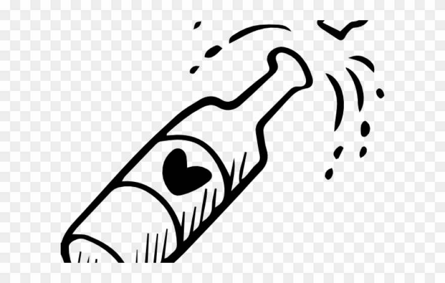 Drawn Bottle Love Clipart